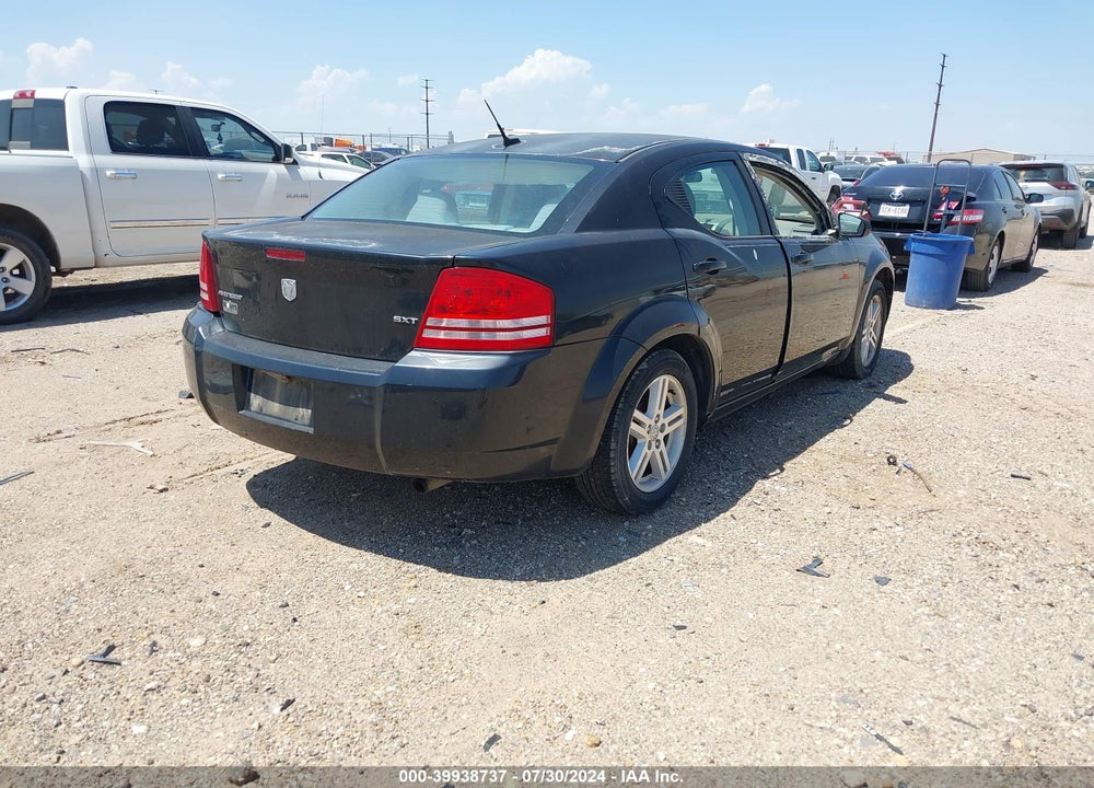 2008 DODGE AVENGER SXT VIN: 1B3LC56KX8N131883