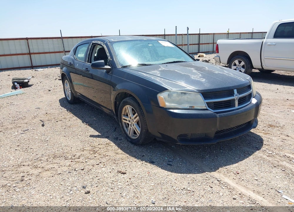 2008 DODGE AVENGER SXT VIN: 1B3LC56KX8N131883