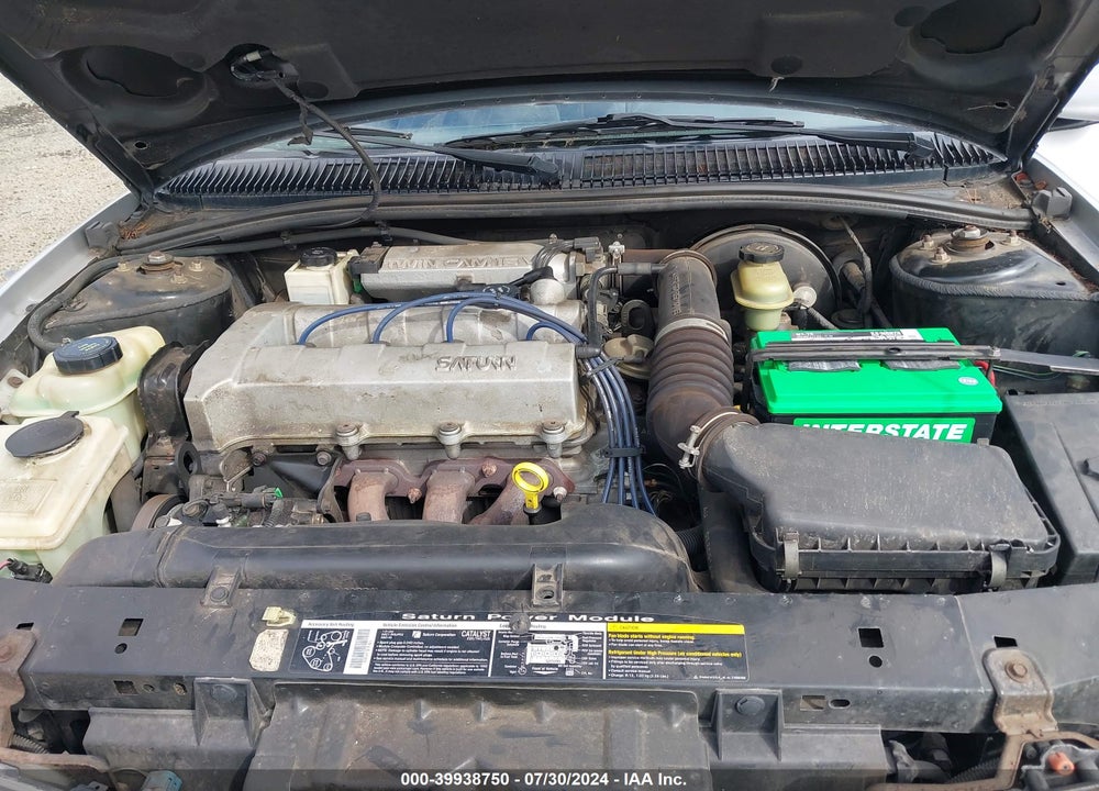 1992 SATURN SL2 VIN: 1G8ZJ5472NZ110828