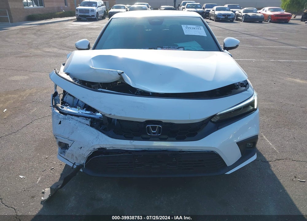 2022 HONDA CIVIC SPORT TOURING VIN: 19XFL1H83NE015382