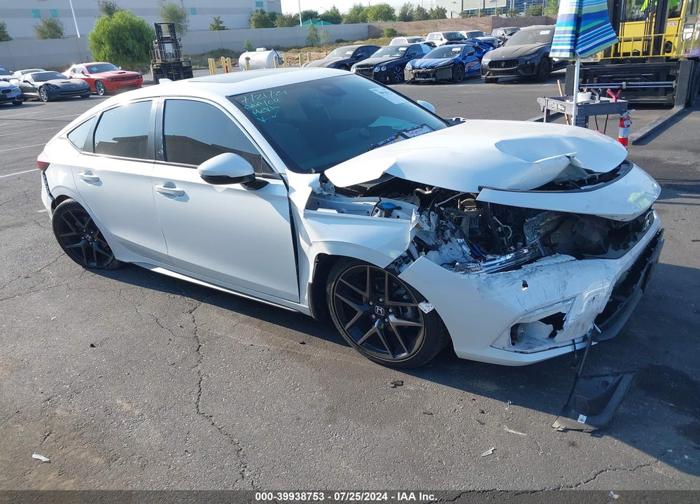 2022 HONDA CIVIC SPORT TOURING VIN: 19XFL1H83NE015382