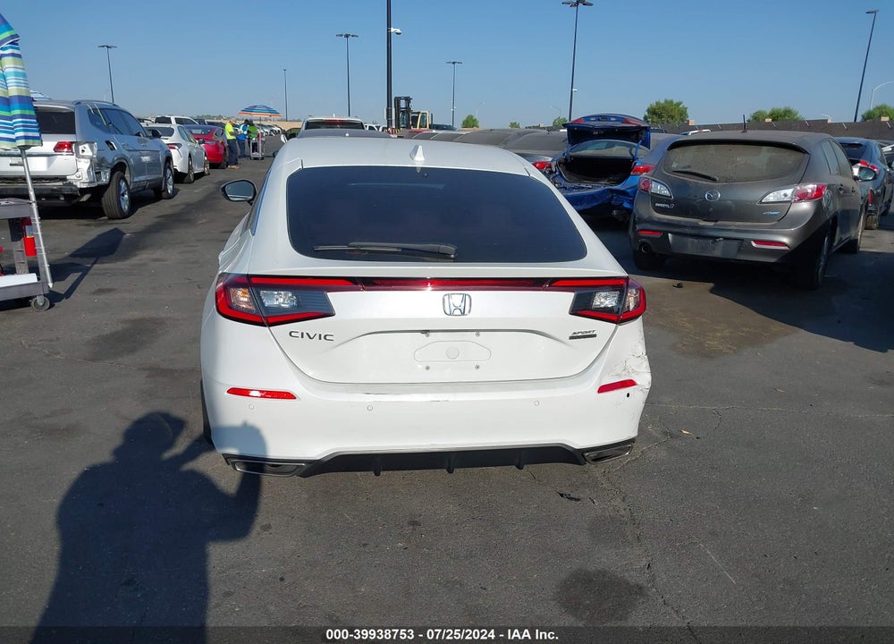 2022 HONDA CIVIC SPORT TOURING VIN: 19XFL1H83NE015382