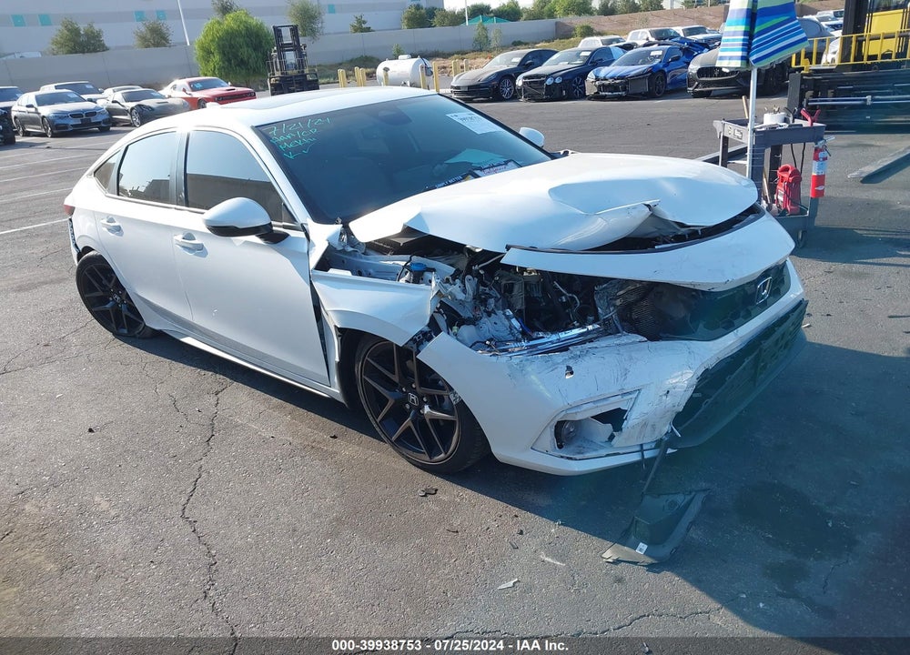 2022 HONDA CIVIC SPORT TOURING VIN: 19XFL1H83NE015382