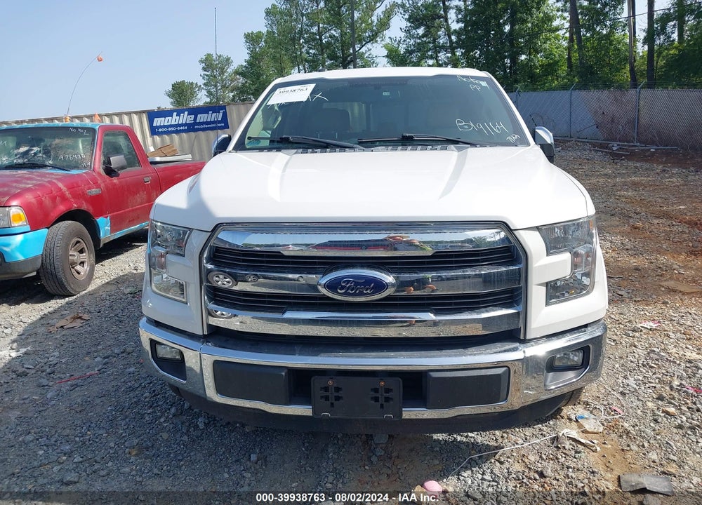 2016 FORD F-150 LARIAT VIN: 1FTEW1CP6GFB19164