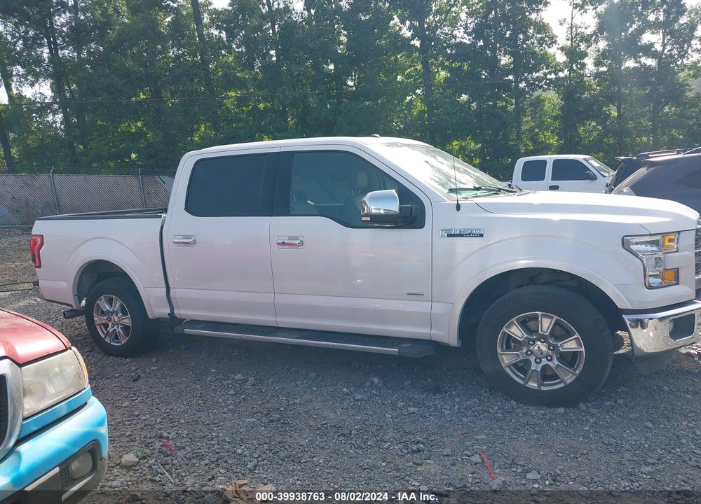 2016 FORD F-150 LARIAT VIN: 1FTEW1CP6GFB19164