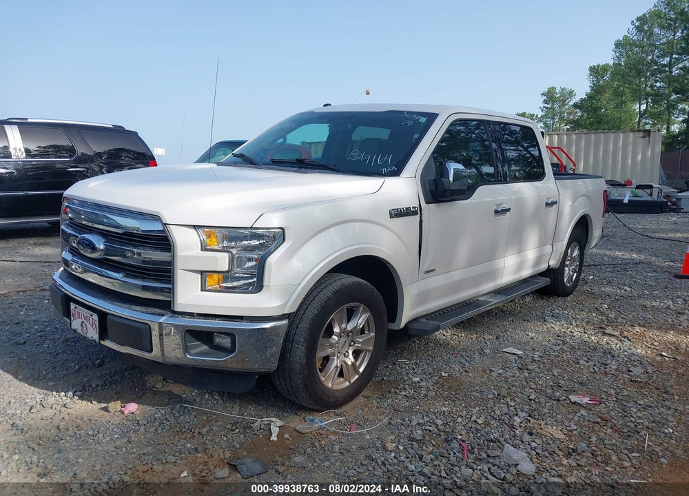 2016 FORD F-150 LARIAT VIN: 1FTEW1CP6GFB19164