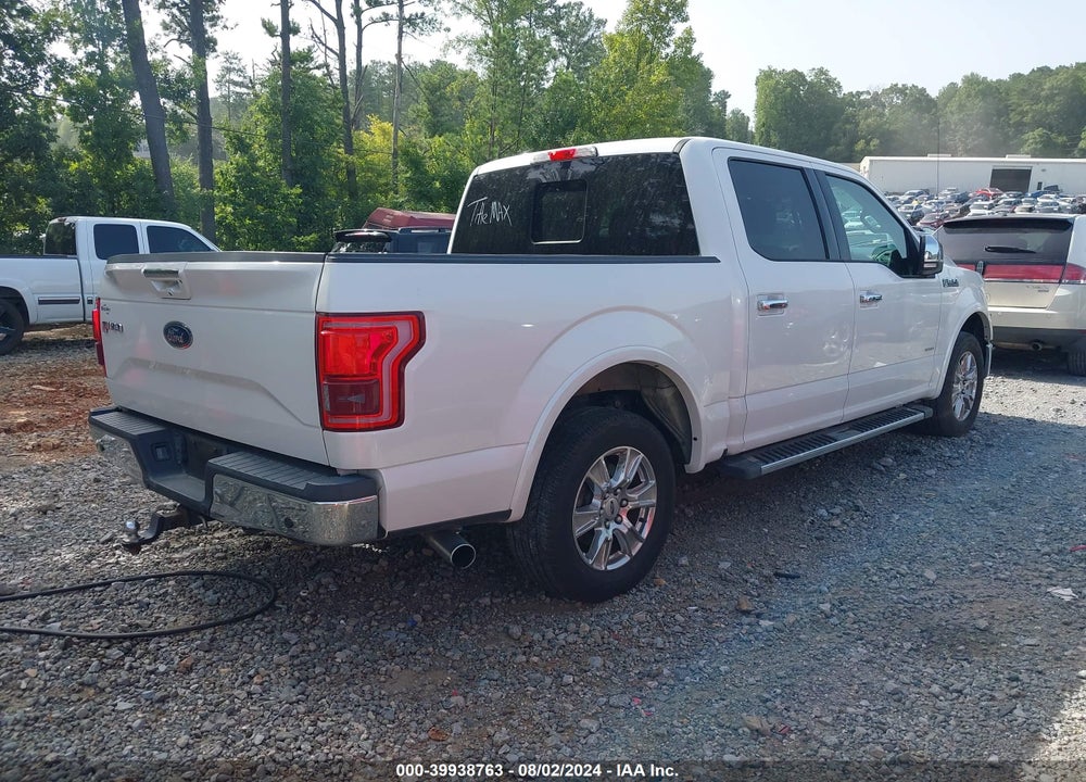 2016 FORD F-150 LARIAT VIN: 1FTEW1CP6GFB19164