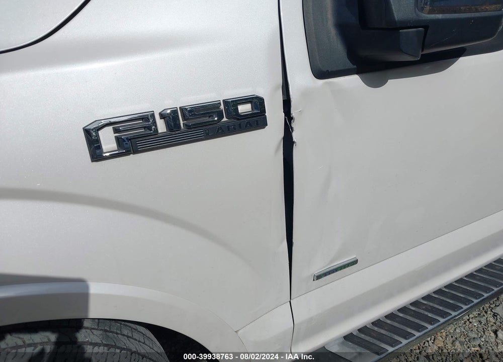 2016 FORD F-150 LARIAT VIN: 1FTEW1CP6GFB19164