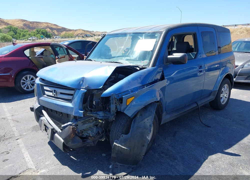 2008 HONDA ELEMENT EX VIN: 5J6YH18768L016811