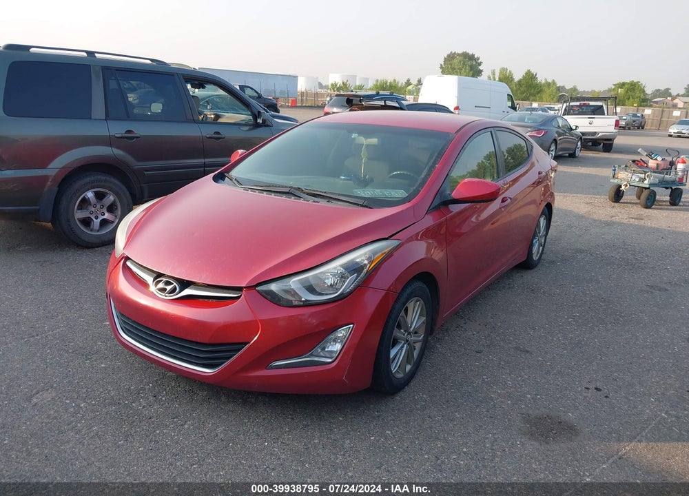 2015 HYUNDAI ELANTRA SE VIN: KMHDH4AE6FU254983