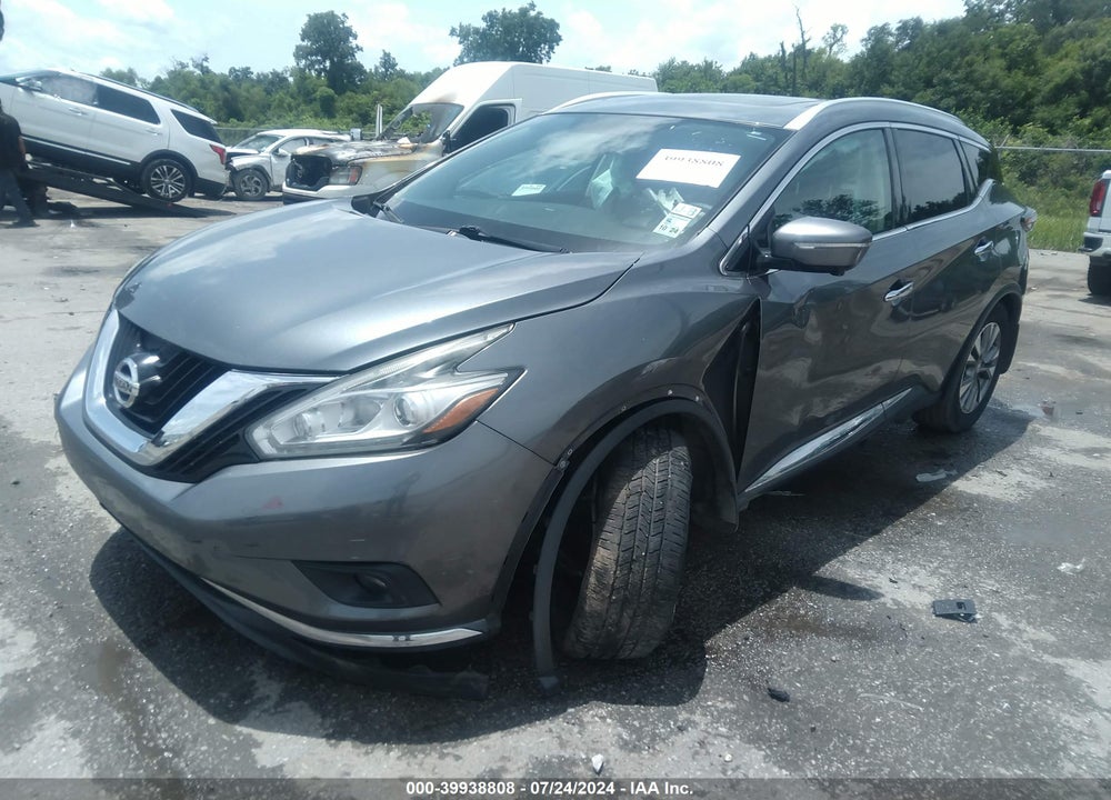 2015 NISSAN MURANO SL VIN: 5N1AZ2MG5FN204619