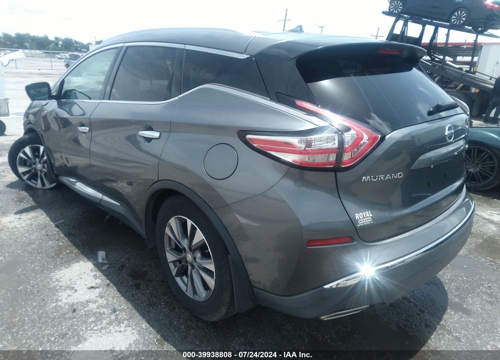 2015 NISSAN MURANO SL VIN: 5N1AZ2MG5FN204619