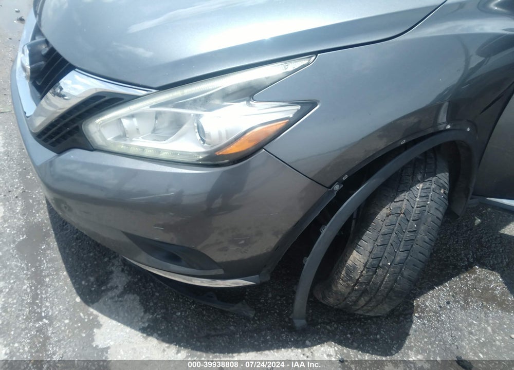 2015 NISSAN MURANO SL VIN: 5N1AZ2MG5FN204619