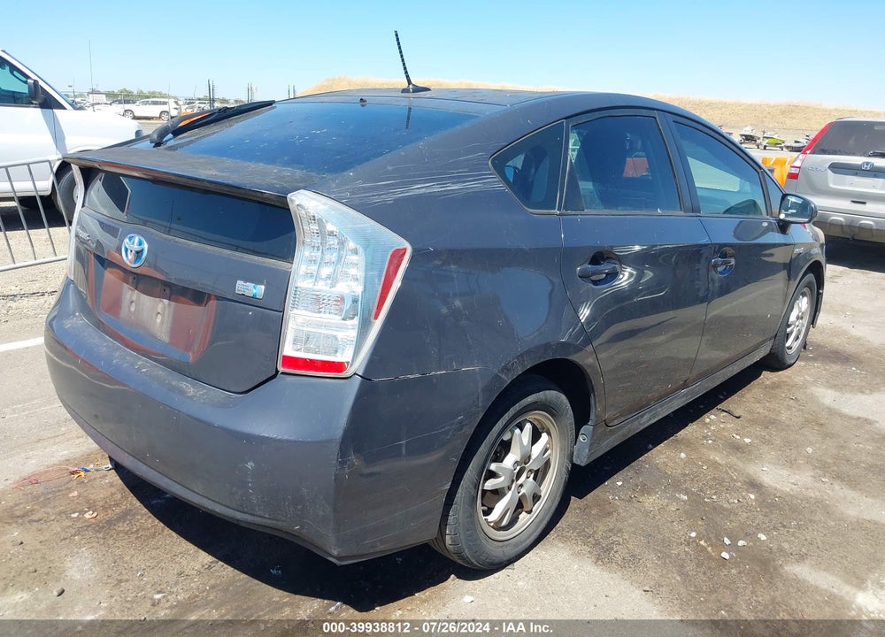 2010 TOYOTA PRIUS IV VIN: JTDKN3DU5A0059894