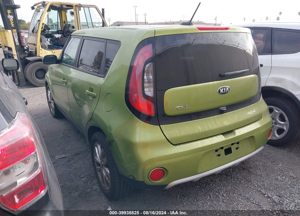 2017 KIA SOUL VIN: KNDJP3A5XH7876881