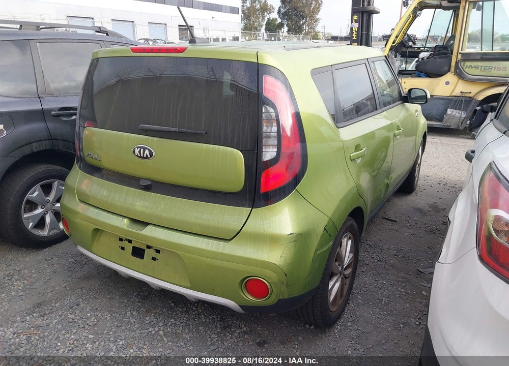 2017 KIA SOUL VIN: KNDJP3A5XH7876881