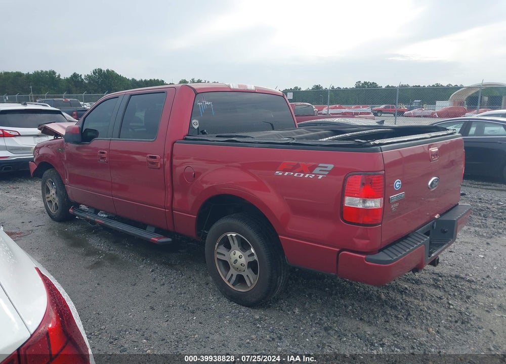 2008 FORD F-150 VIN: 1FTRW12W88KB71513