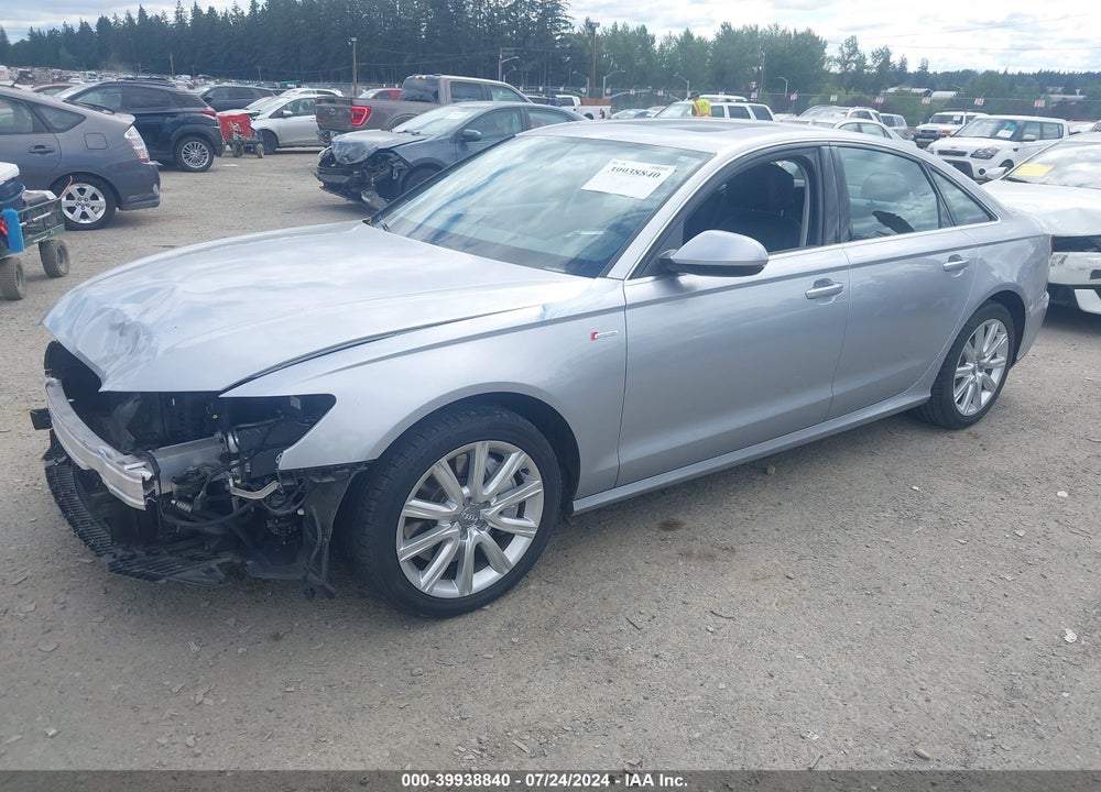 2016 AUDI A6 3.0T PREMIUM PLUS VIN: WAUFGAFC0GN002631