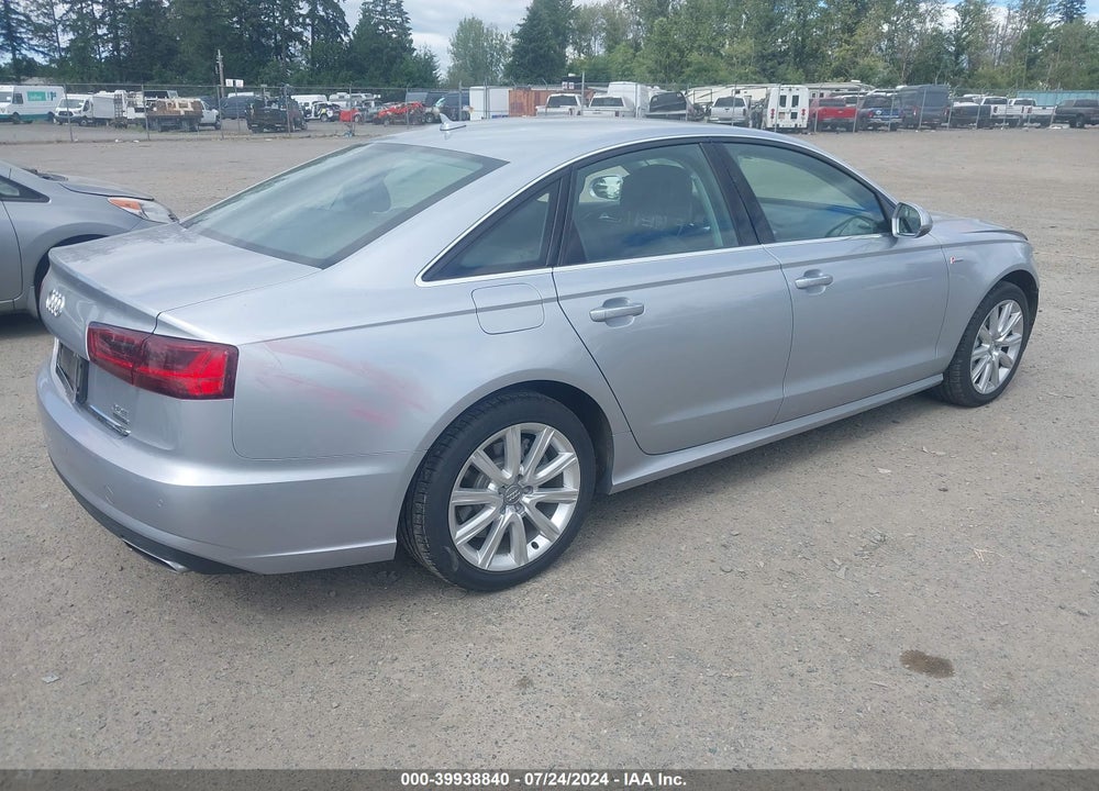 2016 AUDI A6 3.0T PREMIUM PLUS VIN: WAUFGAFC0GN002631