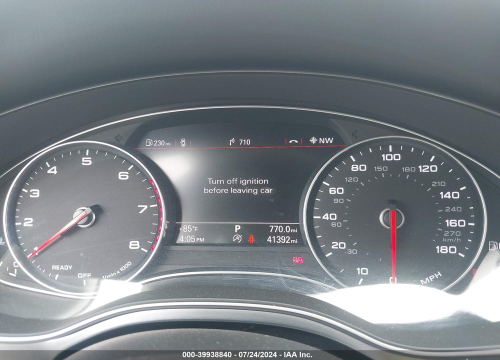 2016 AUDI A6 3.0T PREMIUM PLUS VIN: WAUFGAFC0GN002631