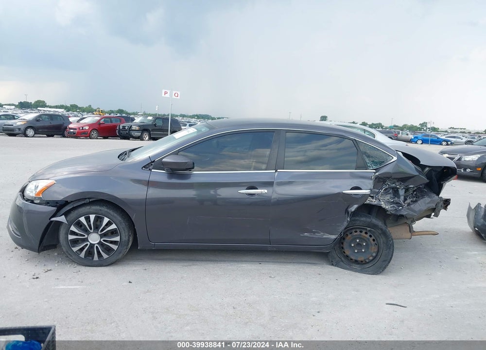 2014 NISSAN SENTRA SV VIN: 3N1AB7AP0EY232827