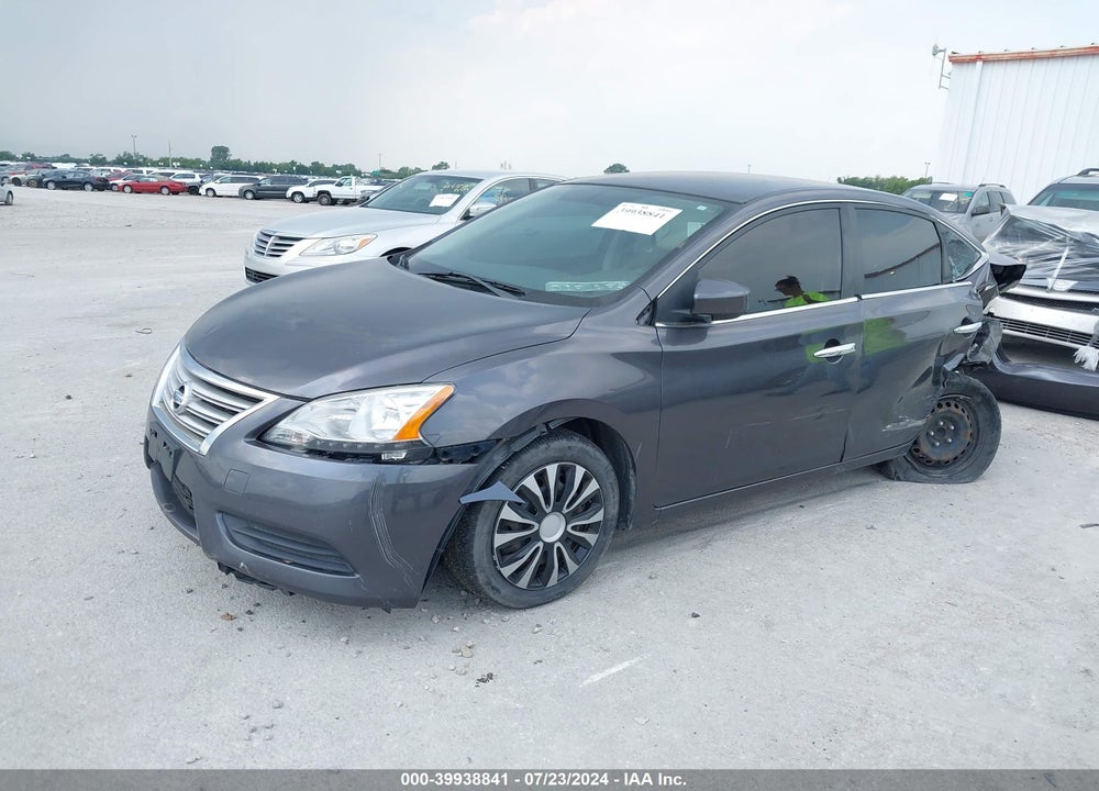 2014 NISSAN SENTRA SV VIN: 3N1AB7AP0EY232827