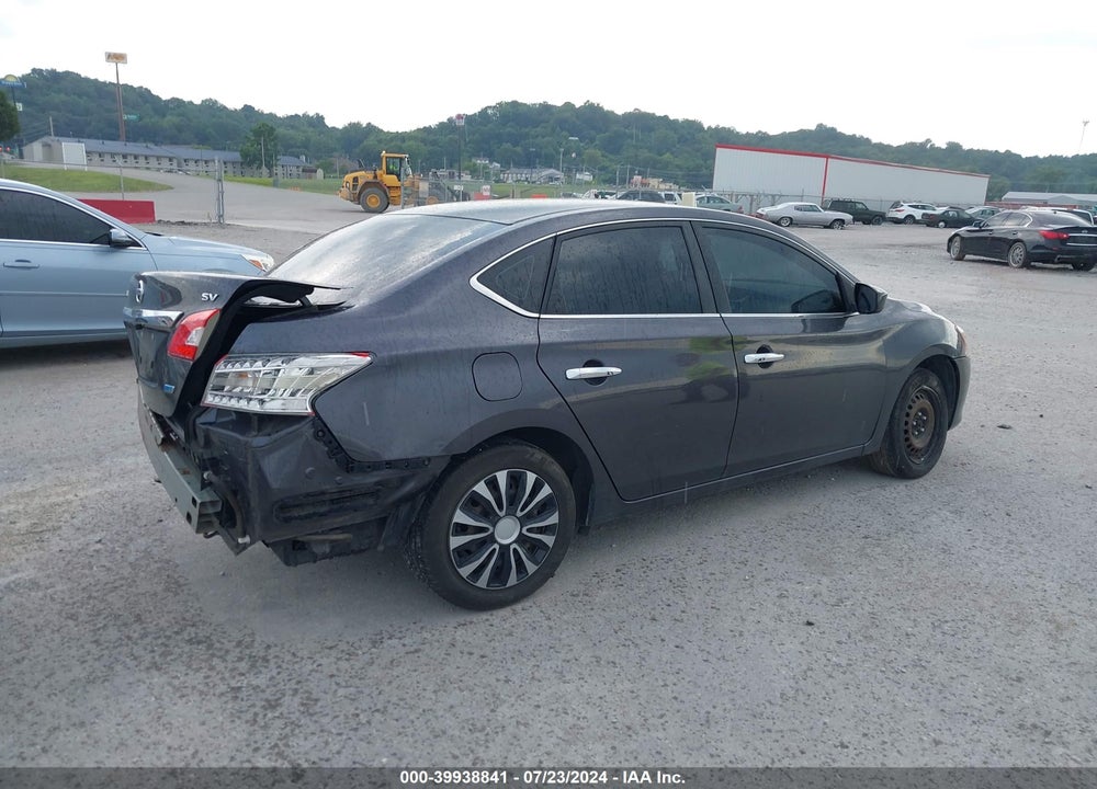 2014 NISSAN SENTRA SV VIN: 3N1AB7AP0EY232827