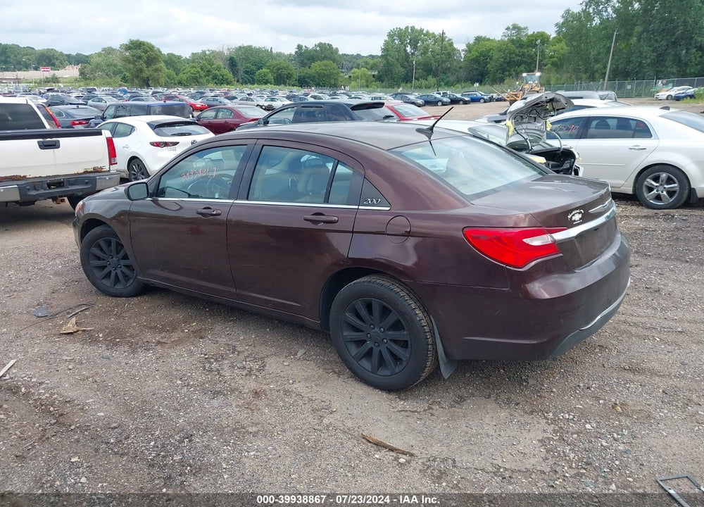2013 CHRYSLER 200 TOURING VIN: 1C3CCBBB9DN501982