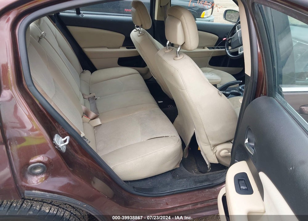 2013 CHRYSLER 200 TOURING VIN: 1C3CCBBB9DN501982