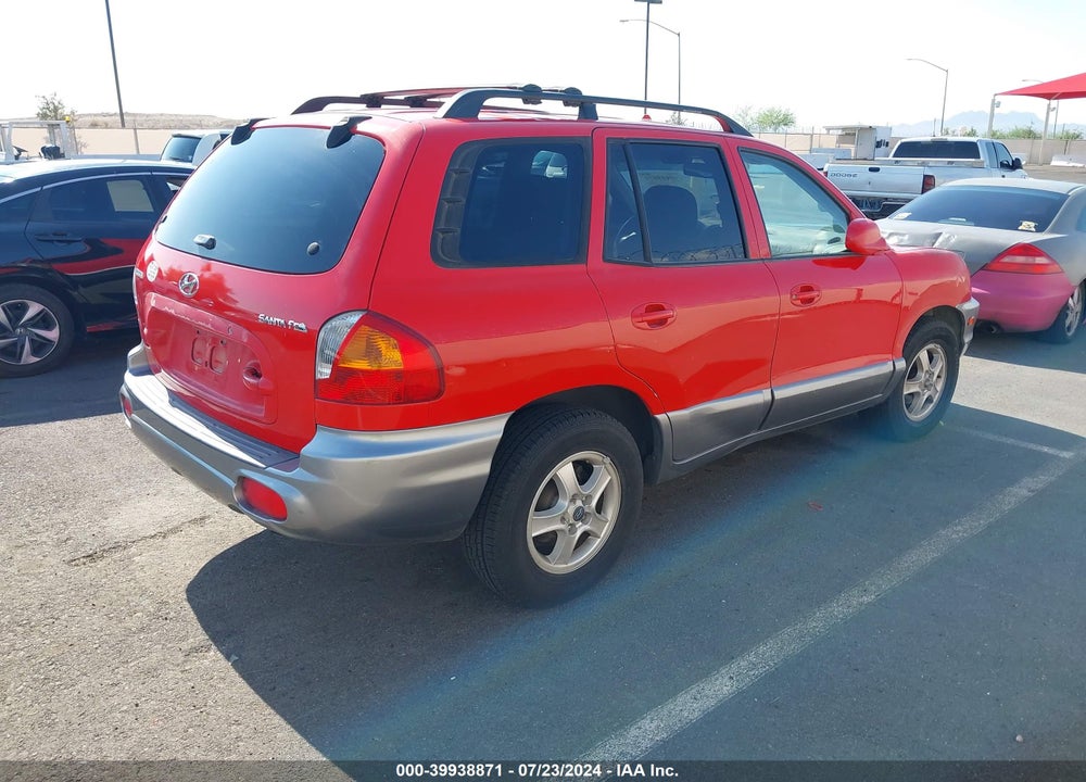 2003 HYUNDAI SANTA FE VIN: KM8SB12B33U490689