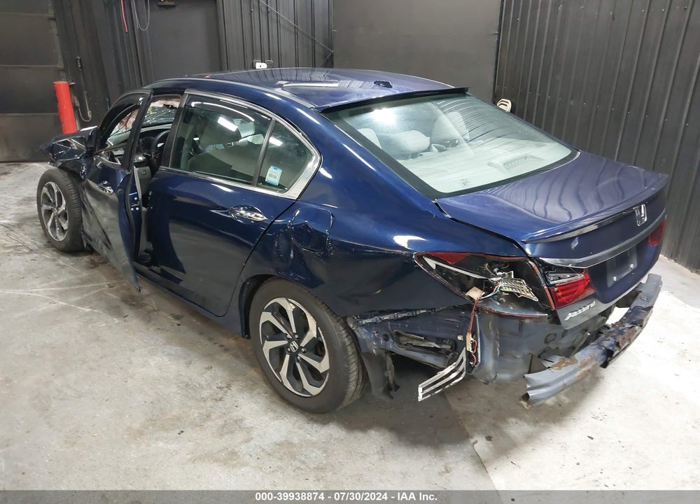2016 HONDA ACCORD EX VIN: 1HGCR2F76GA226682