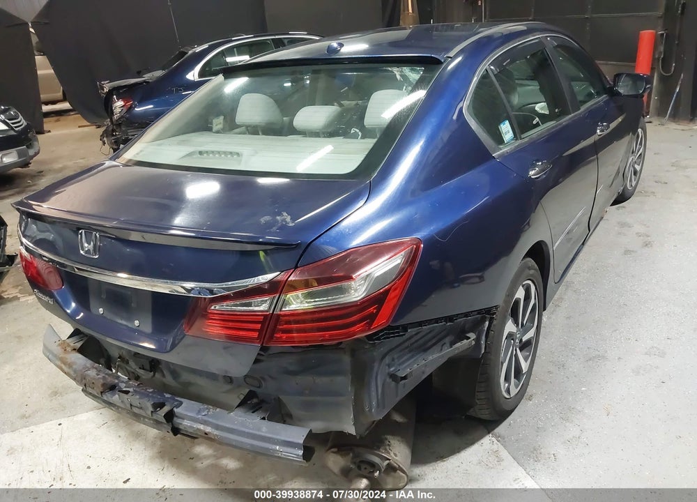 2016 HONDA ACCORD EX VIN: 1HGCR2F76GA226682