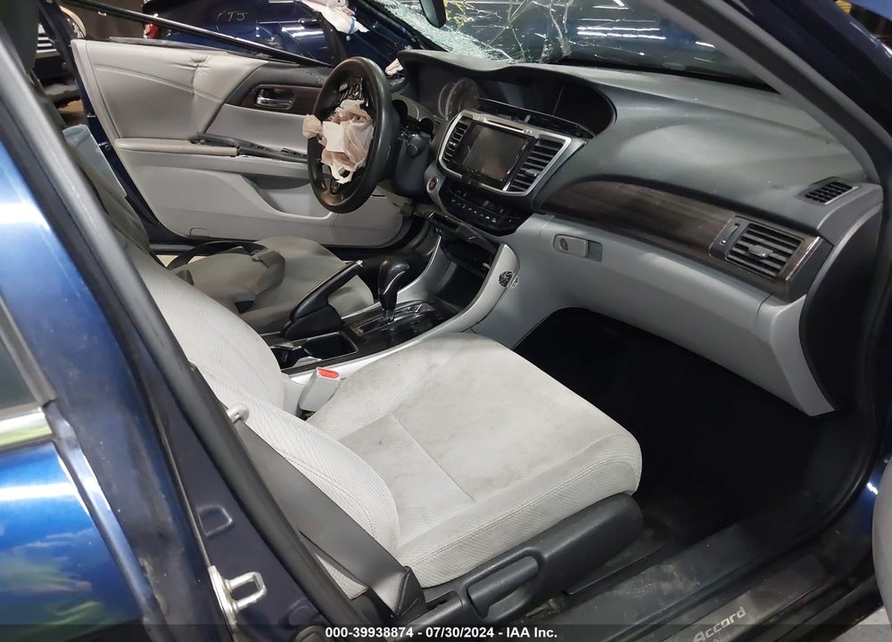 2016 HONDA ACCORD EX VIN: 1HGCR2F76GA226682