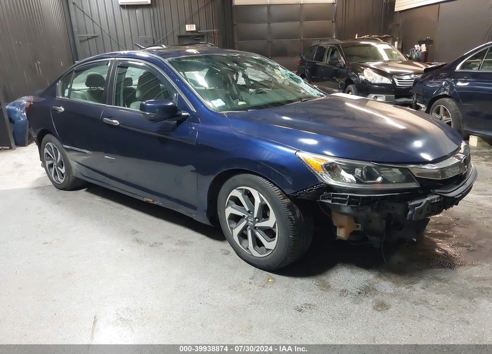 2016 HONDA ACCORD EX VIN: 1HGCR2F76GA226682