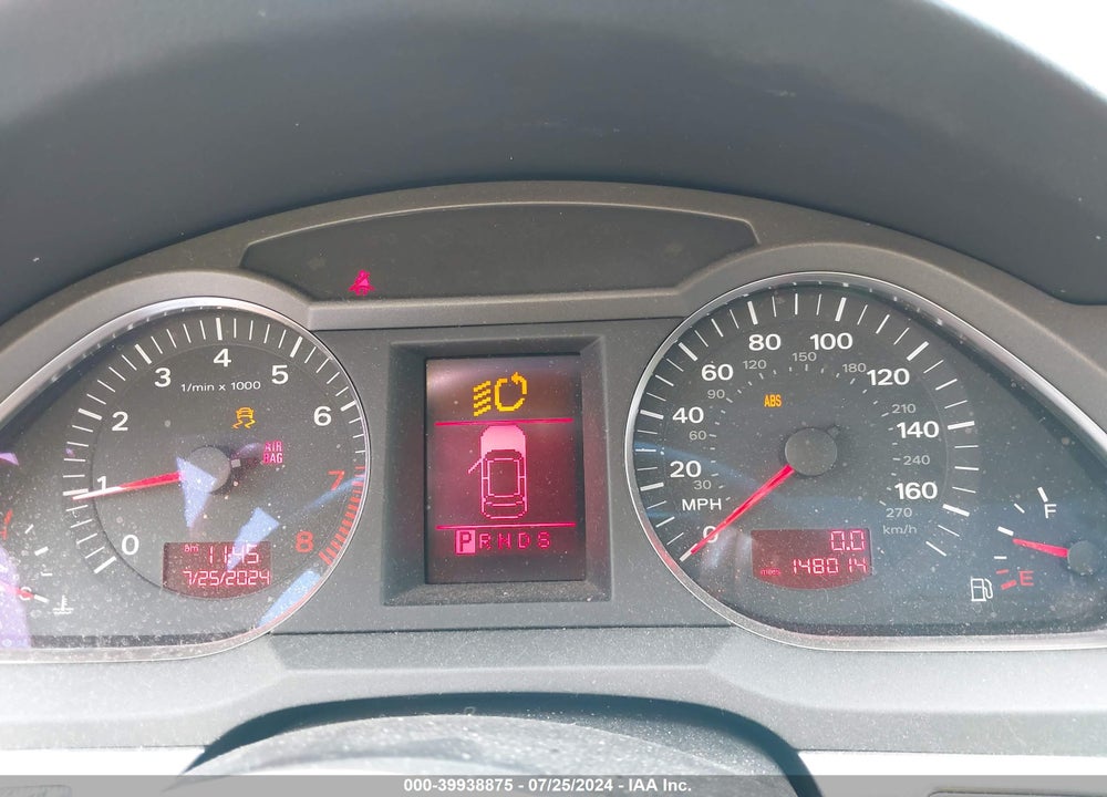 2005 AUDI A6 3.2 VIN: WAUDG74F25N087184