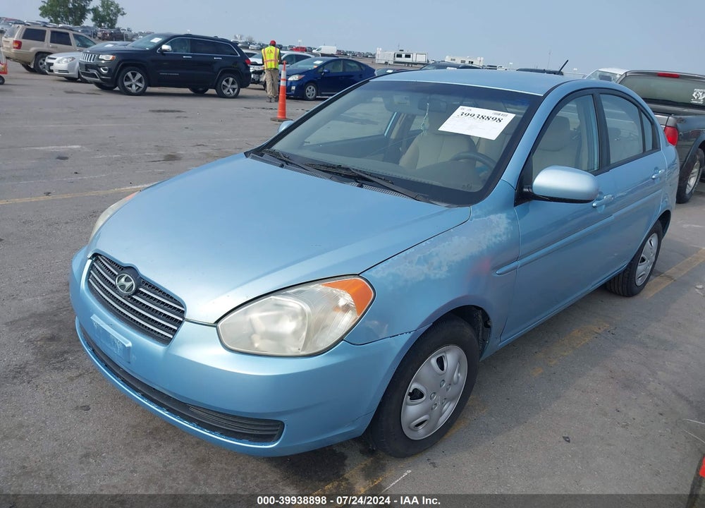 2010 HYUNDAI ACCENT GLS VIN: KMHCN4AC2AU401215