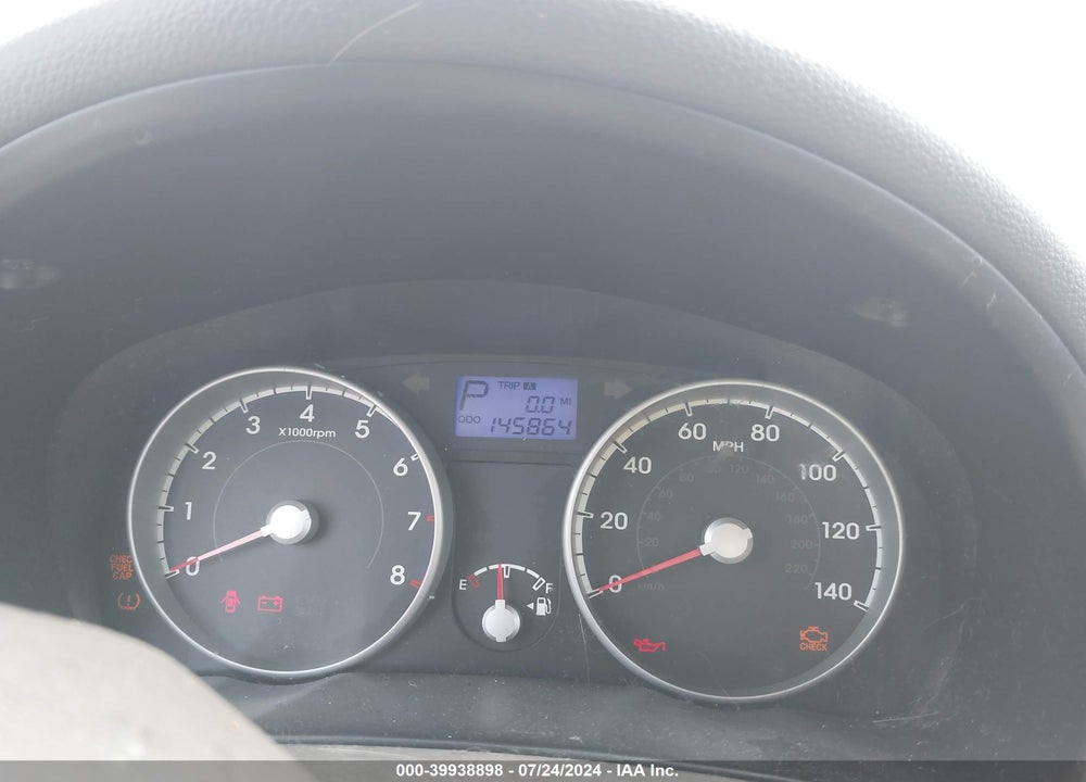 2010 HYUNDAI ACCENT GLS VIN: KMHCN4AC2AU401215