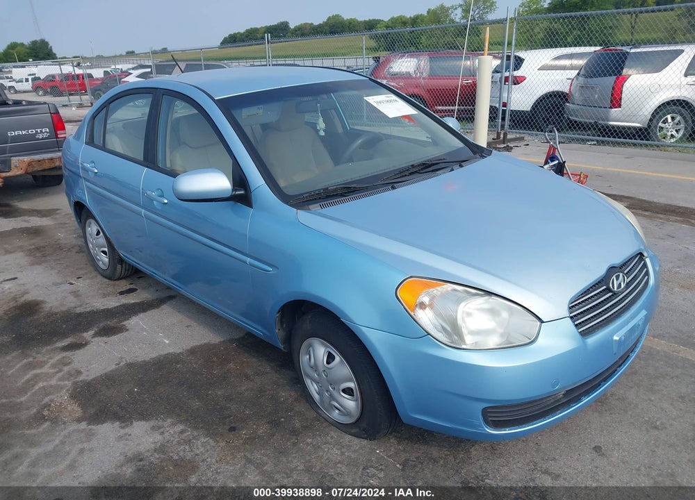 2010 HYUNDAI ACCENT GLS VIN: KMHCN4AC2AU401215