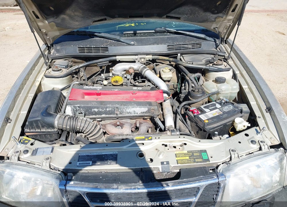 1996 SAAB 900 SE TURBO VIN: YS3DF38N9T2029872