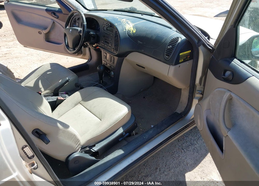 1996 SAAB 900 SE TURBO VIN: YS3DF38N9T2029872