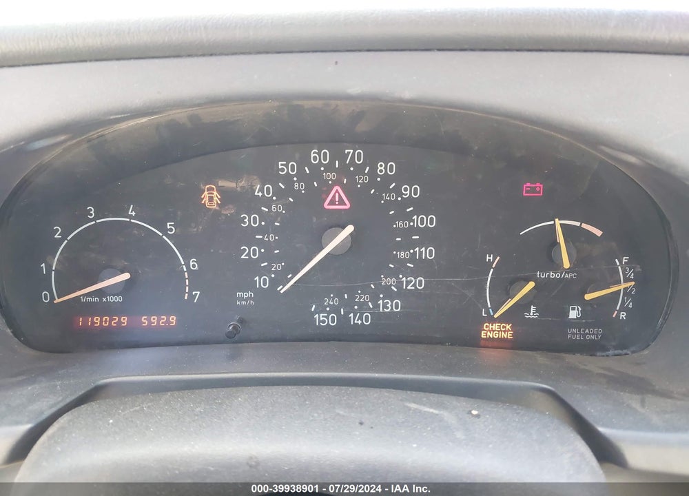 1996 SAAB 900 SE TURBO VIN: YS3DF38N9T2029872