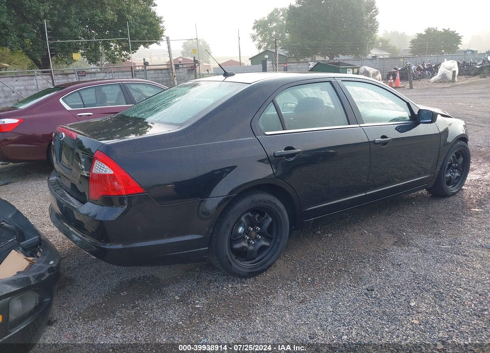 2011 FORD FUSION SE VIN: 3FAHP0HAXBR208424