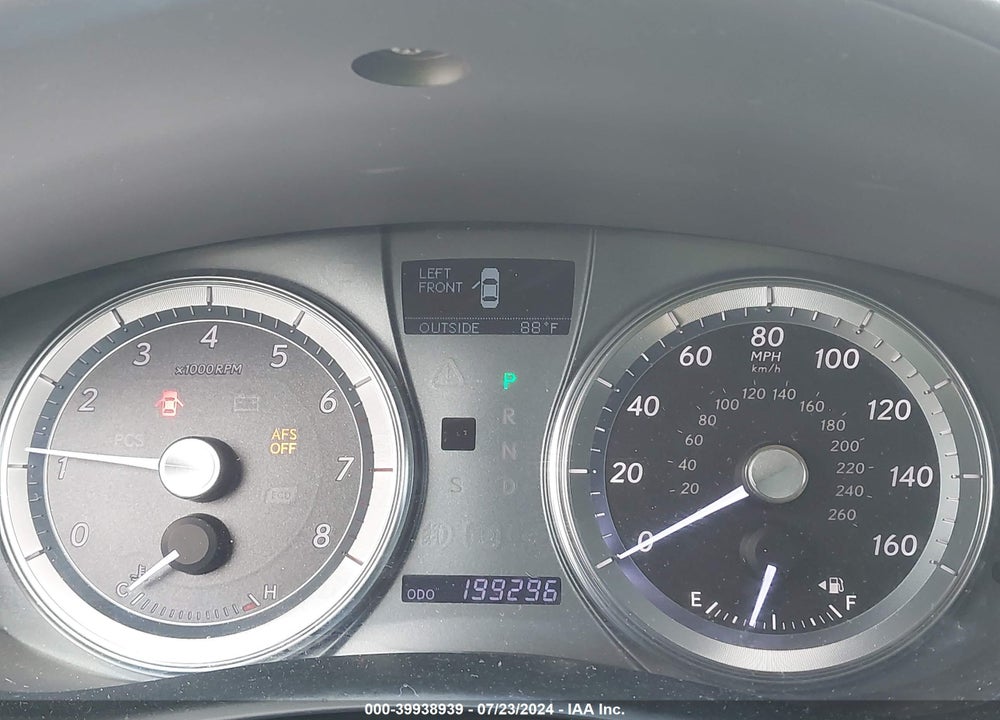 2012 LEXUS ES 350 VIN: JTHBK1EG7C2490751