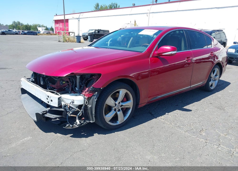 2008 LEXUS GS 350 VIN: JTHBE96S080037762