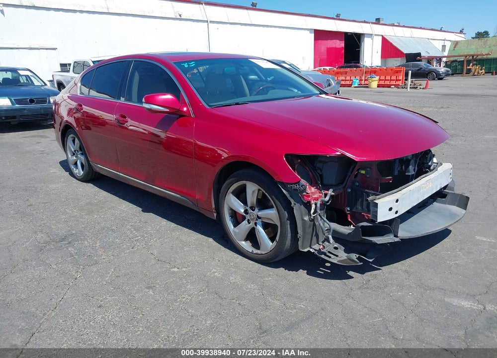 2008 LEXUS GS 350 VIN: JTHBE96S080037762