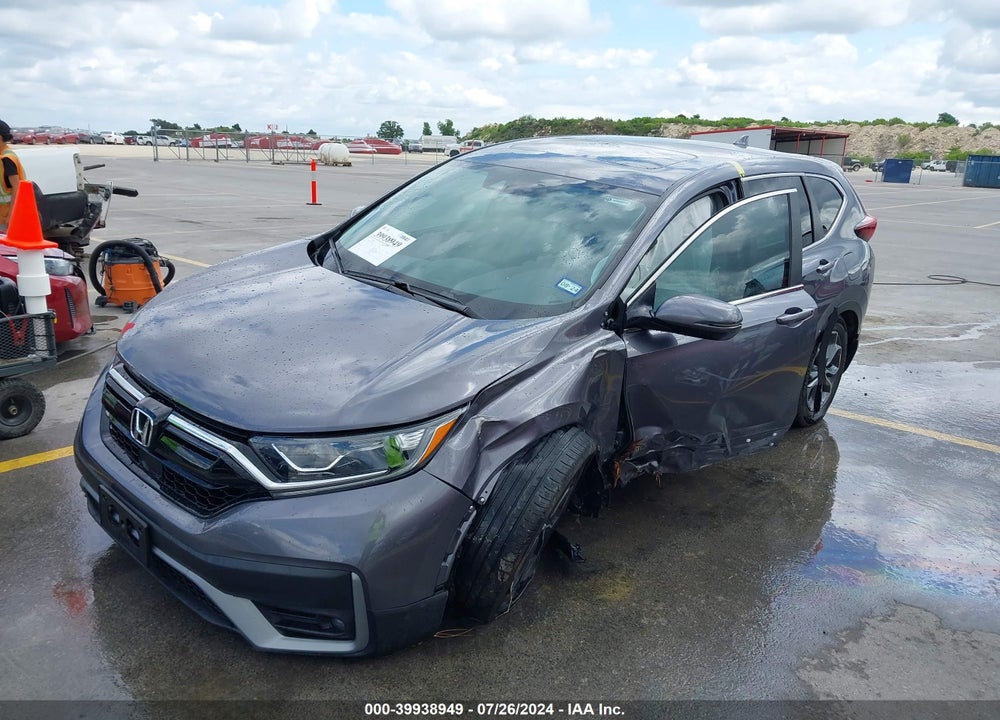 2022 HONDA CR-V 2WD EX-L VIN: 7FARW1H80NE014838