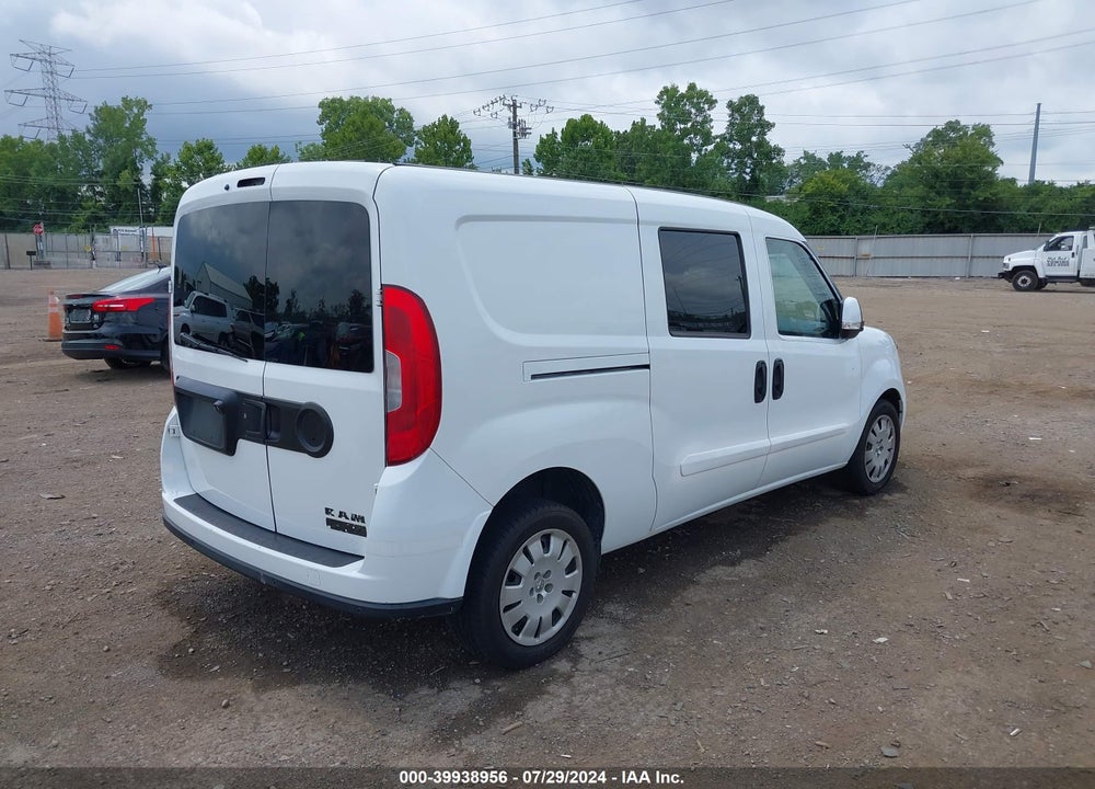 2018 RAM PROMASTER CITY TRADESMAN SLT VIN: ZFBERFBB4J6K77779
