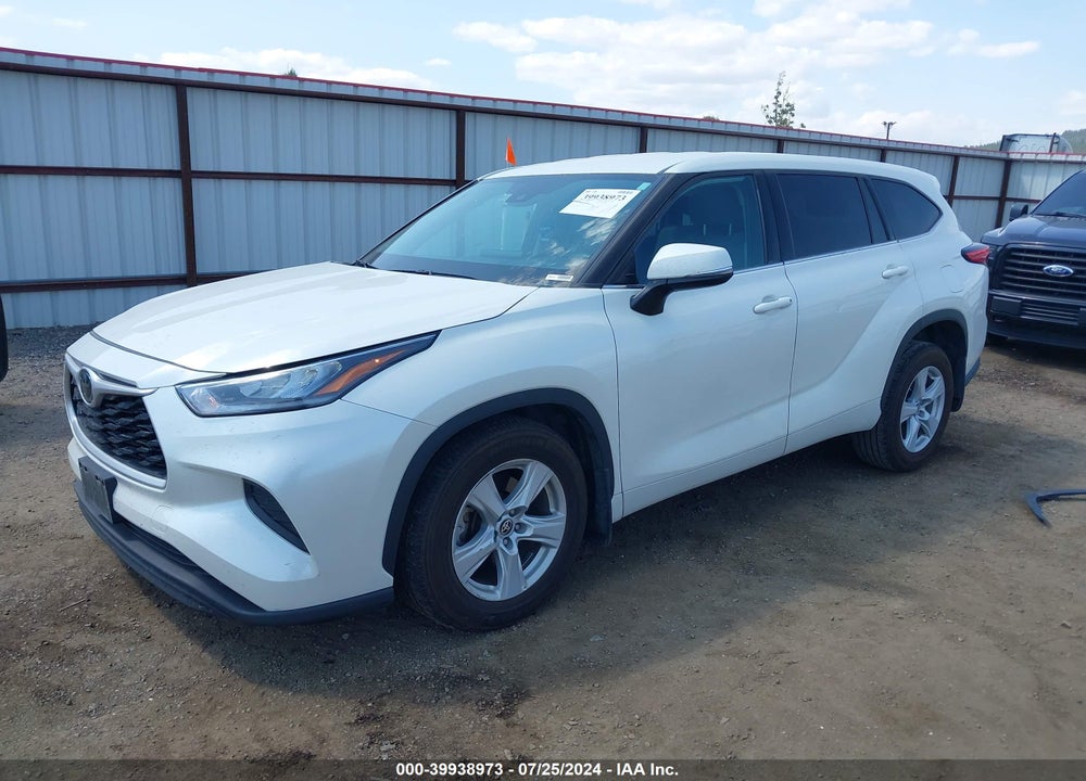 2020 TOYOTA HIGHLANDER L VIN: 5TDCZRBH5LS500988