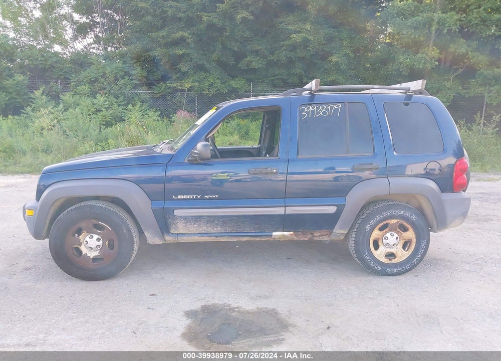 2003 JEEP LIBERTY SPORT VIN: 1J4GL48K73W575632