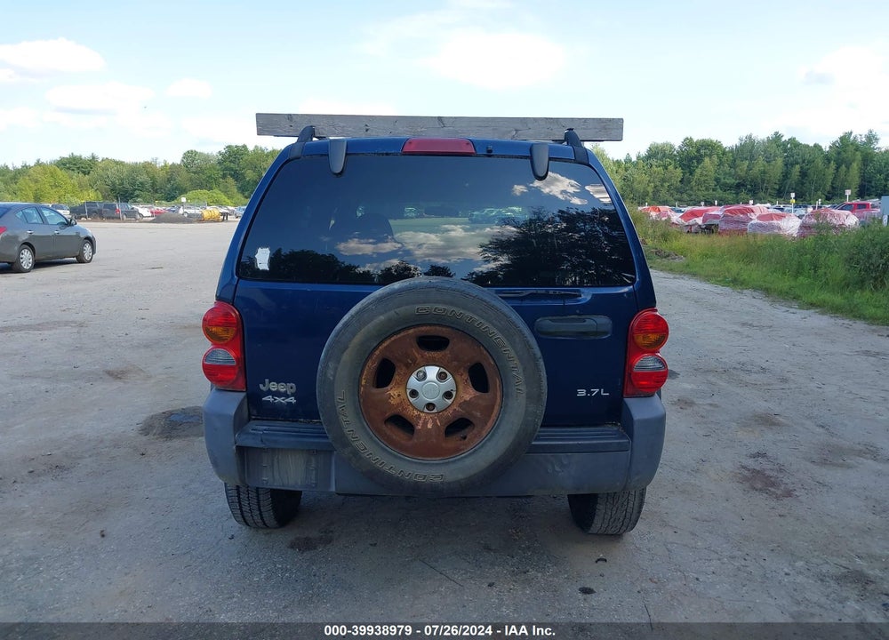 2003 JEEP LIBERTY SPORT VIN: 1J4GL48K73W575632